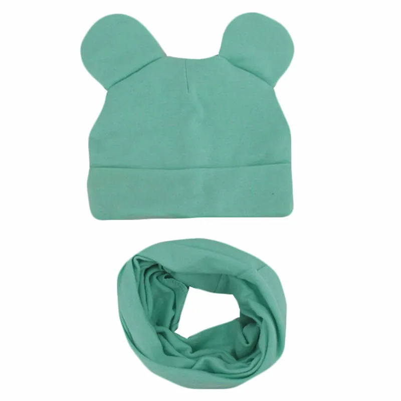 Новая хлопковая детская шапка с мягкими ушками на весну и осень для мальчиков