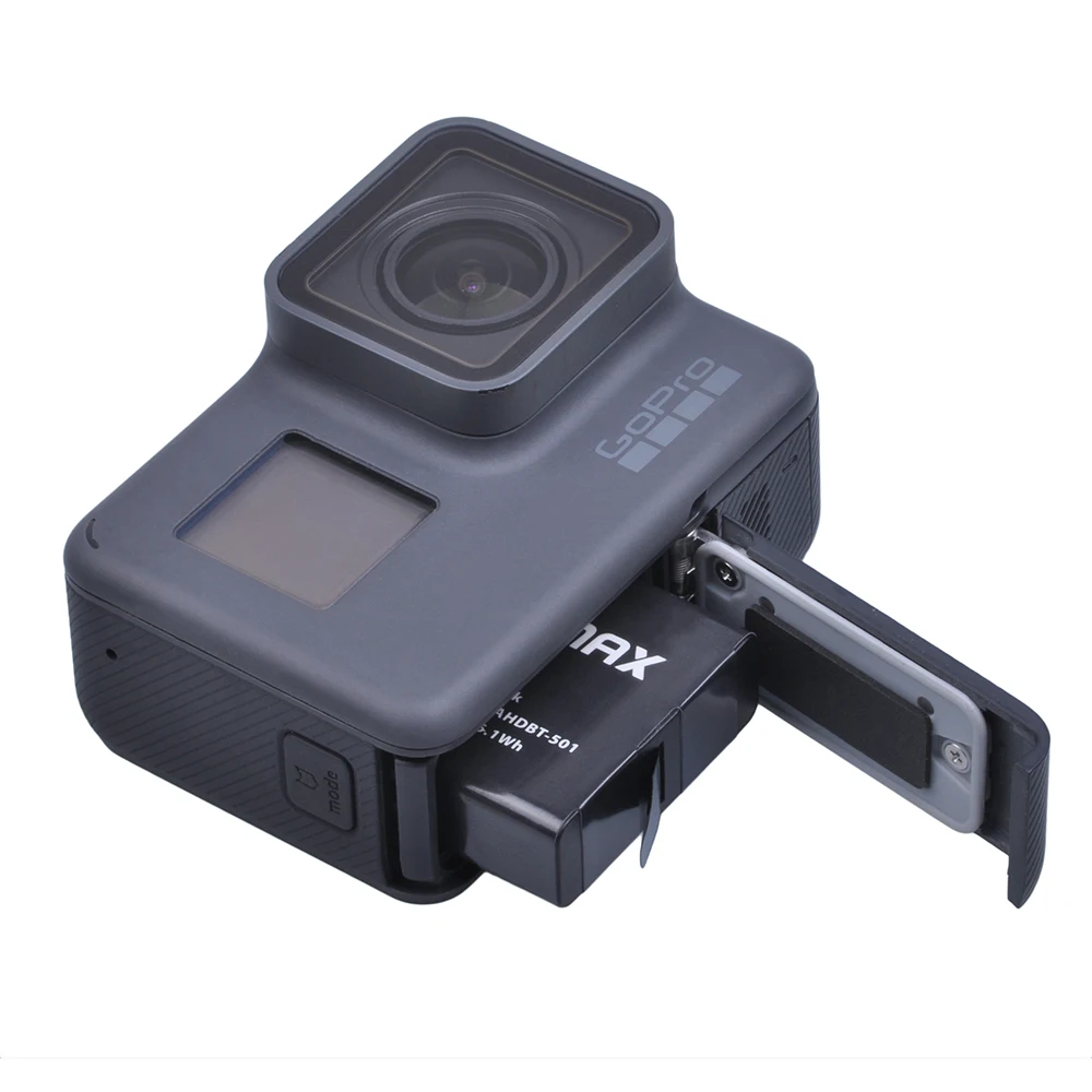 Batmax 3PCS AHDBT-501 Battery + LED Display 3-Channel USB Charger with Type-C Port for GoPro5 Hero5 GoPro6 Hero6 Action Cameras |