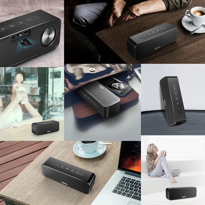 MIFA металлический портативный 30 Вт Bluetooth динамик s с супер басом беспроводной 4 2 3D