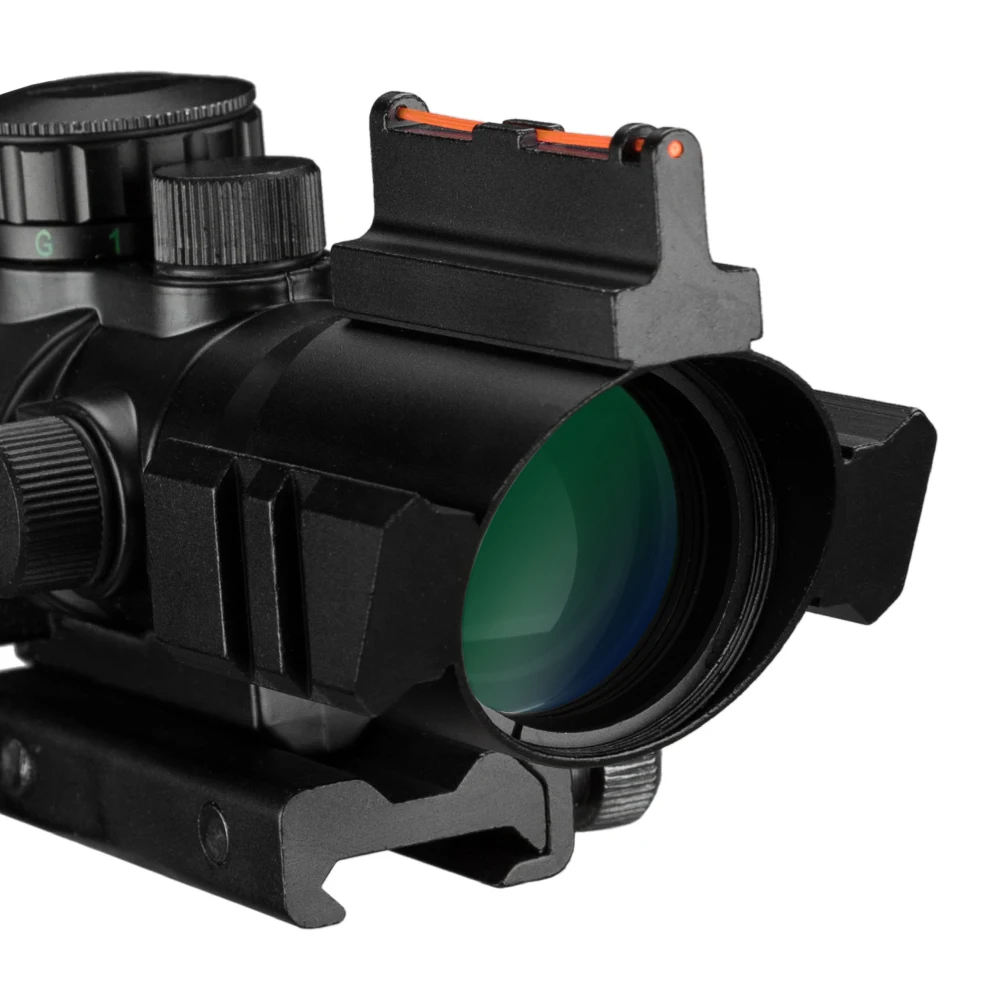 4x32 Acog прицел 20 мм ласточкин хвост рефлекторная Оптика прицел тактический прицел охотничий пистолет винтовка страйкбол снайперская Лупа пневматический пистолет