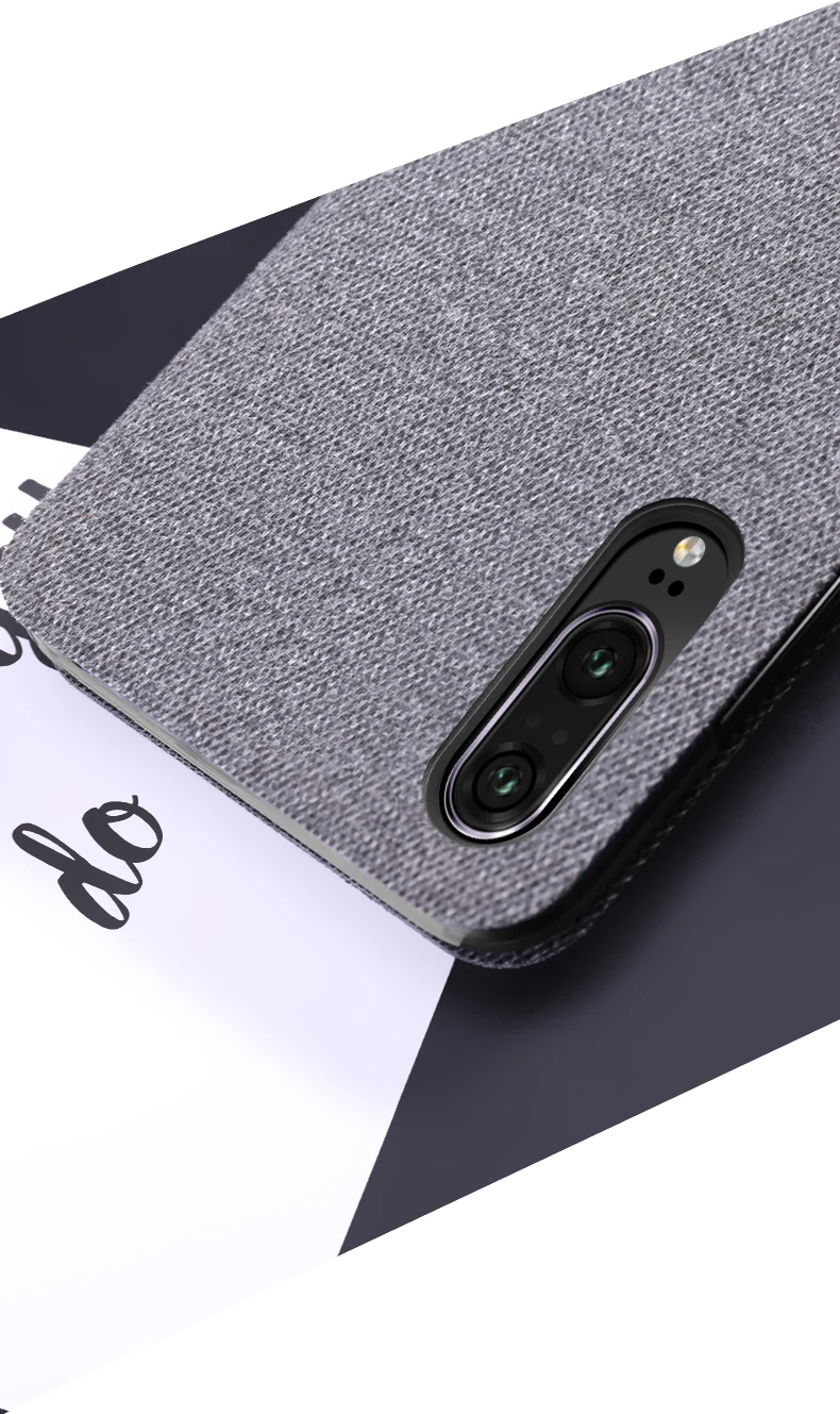Для huawei p20 pro чехол MOFI P20 lite тканевый флип чехол для huawei P20 полный Чехол подставка чехол p20 plus Мягкий силиконовый чехол