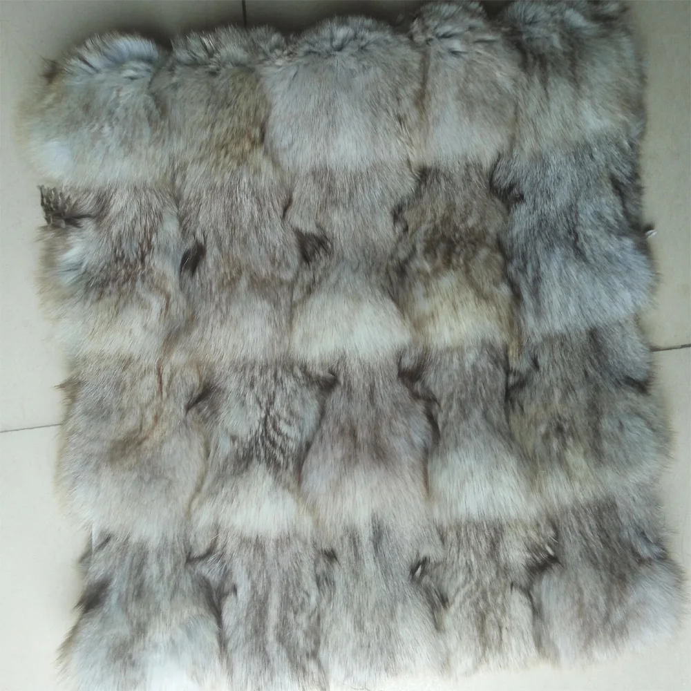 Чехол для подушки из натурального Лисьего меха искусственный Меховой чехол