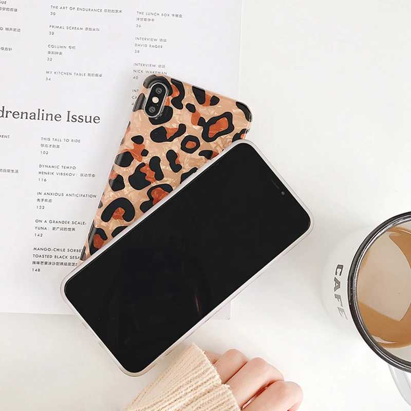 GlamPhoneCase Fritillaria Leopard Print Phone Case For iphone XS Max XR 8 8plus 7 7plus 6S 6Splus 6 6plus Fashion Cover | Мобильные