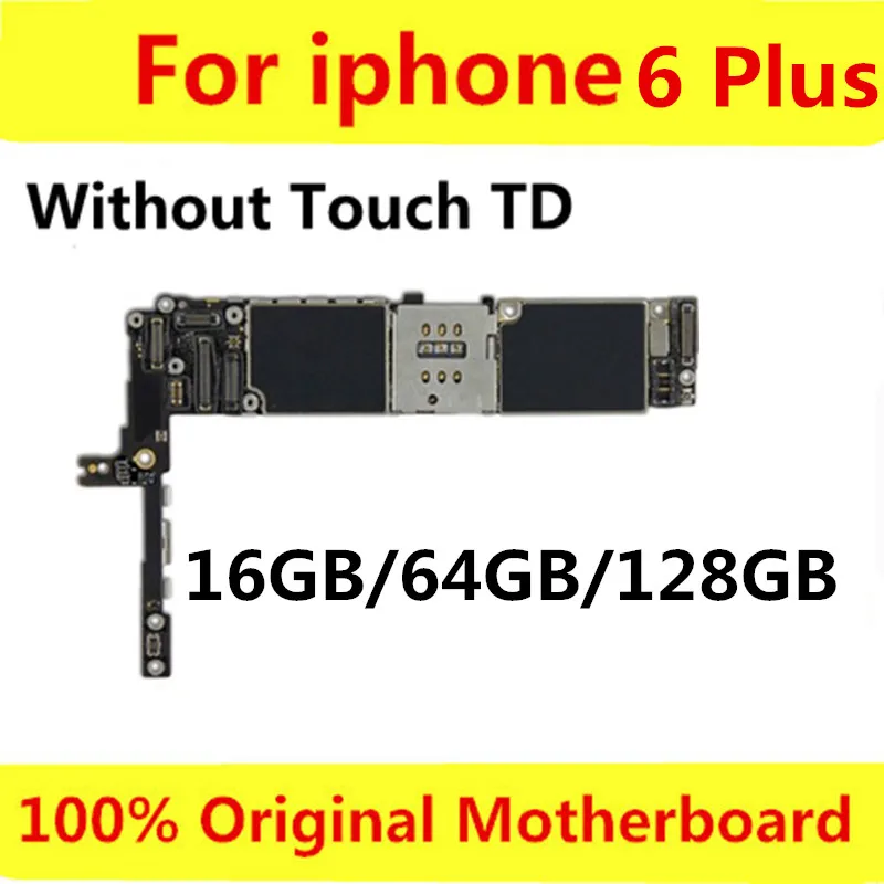 16 Гб 64 128 ГБ оригинальная материнская плата для iPhone 6 P разблокированная