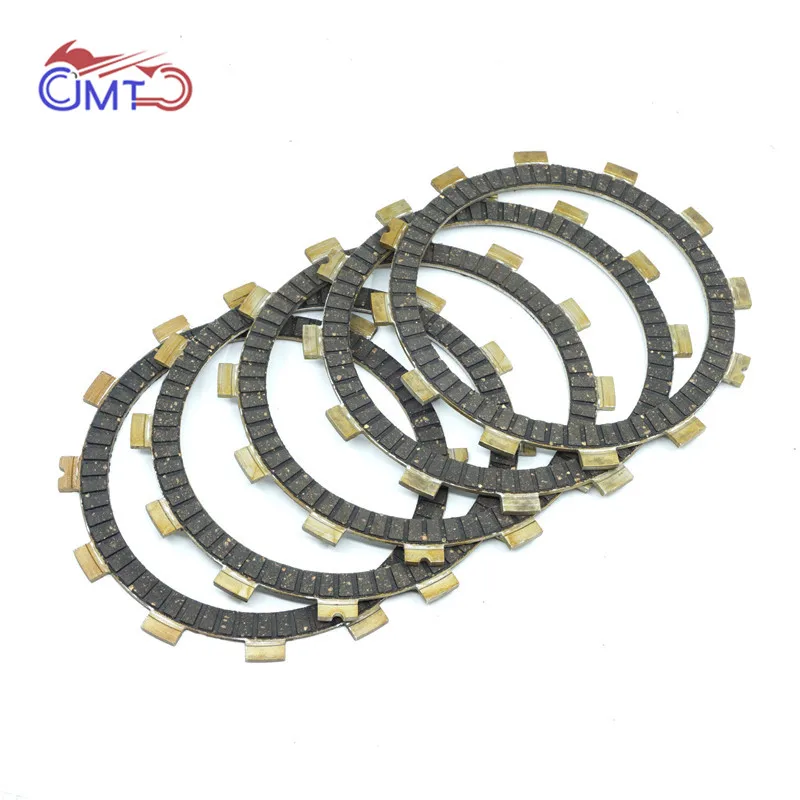For Suzuki RM60 1980-1983 RM80 1980-1981 1984-1985 1989-2001 RM85 RM85L 2002-2015 Clutch Friction Disc Plate Kit 5 Pieces