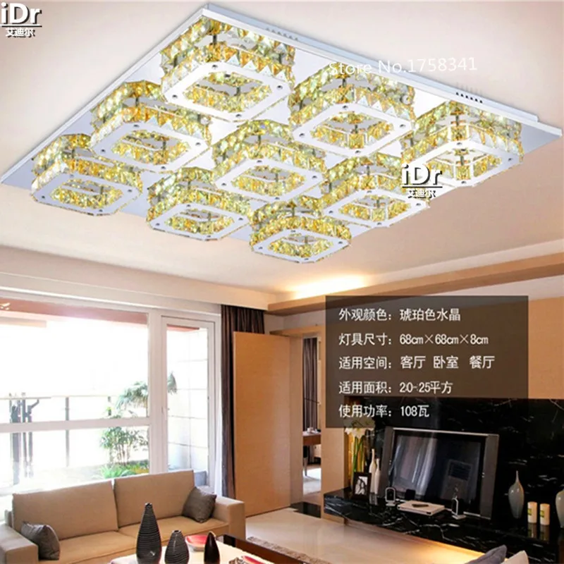 Светодиодный потолочный светильник 9 насадок бриллиант для спальни Современные