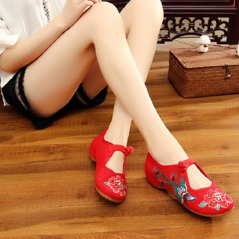 Cresfimix zapatos de mujer женская традиционная Тканевая обувь в стиле ретро китайском