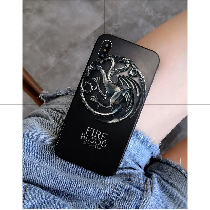 A3 Babaite Игра престолов Новинка чехол для телефона Fundas чехол для iPhone X XS MAX 6 6S 7 7plus 8 8Plus 5 5S XR - Цвет: A3