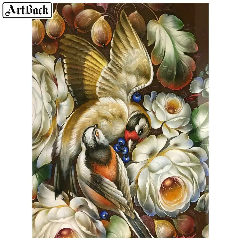 ArtBack 5d Алмазный рисунок с мышью гитара полная дрель квадратная Алмазная вышивка животное 3d Алмазная мозаика домашний декор - Цвет: ARI-987