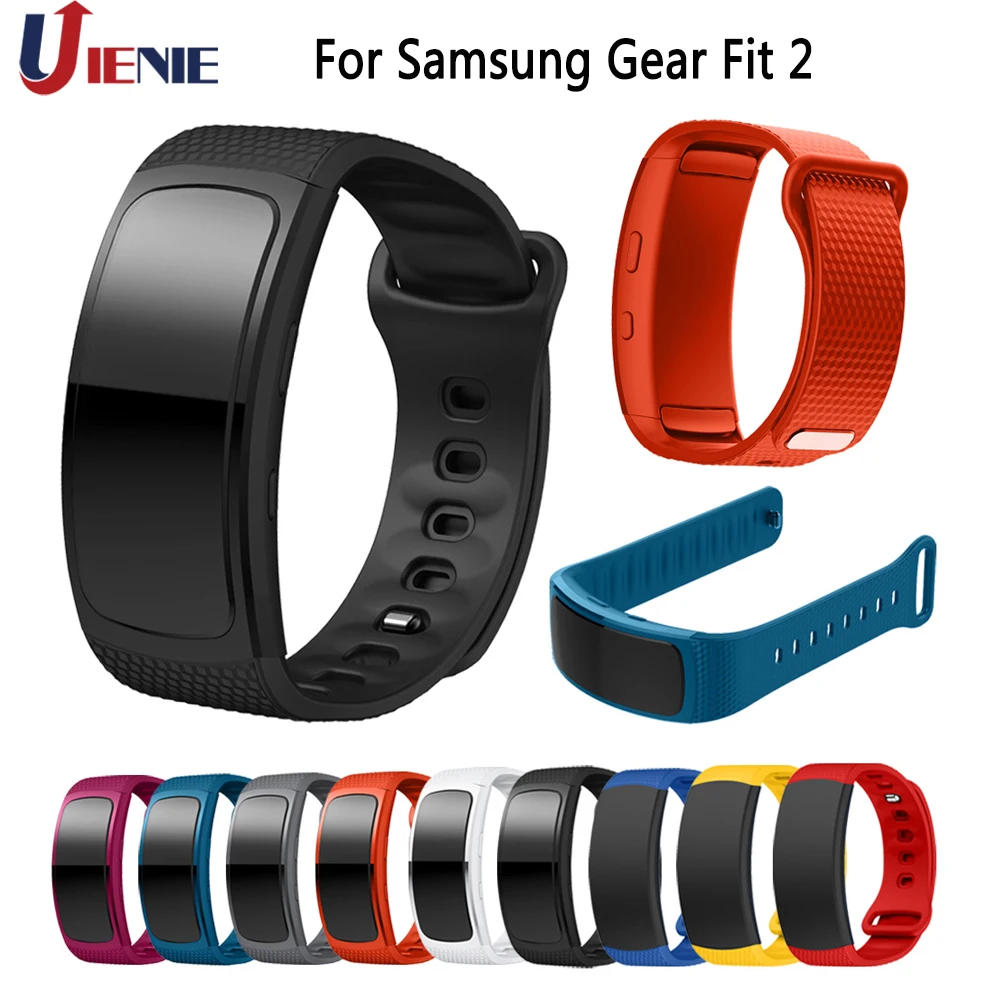 

Silicone Watchband Straps for Samsung Gear Fit 2 Smart watch Band Strap Clasp Replacement Wrist Bracelet for Samsung Gear Fit2