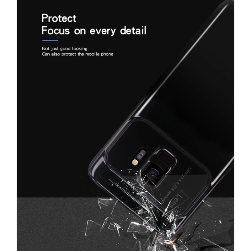 MOFI для Samsung Galaxy S9 и Plus полное покрытие ПК + объектив задняя камера стеклянный