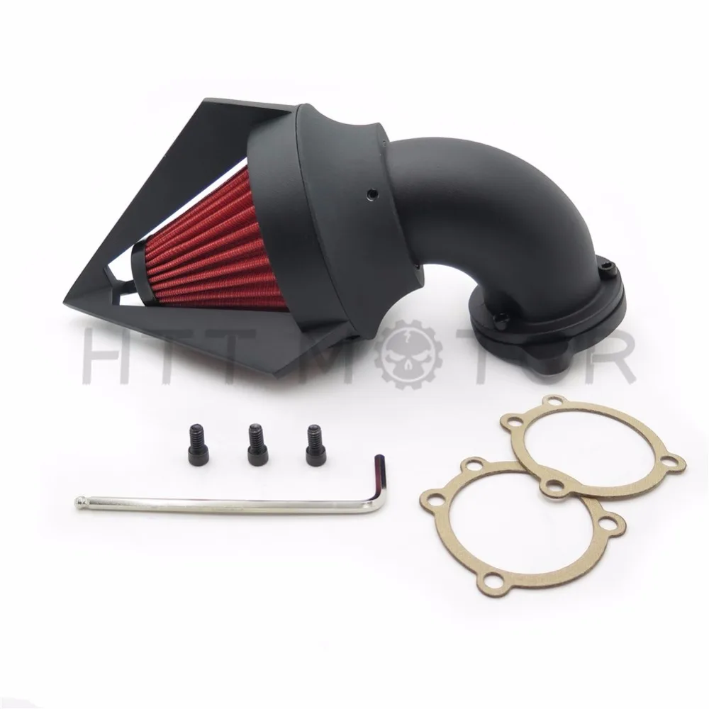 Aftermarket Бесплатная доставка Мотоцикл Запчасти Черный Спайк фильтр