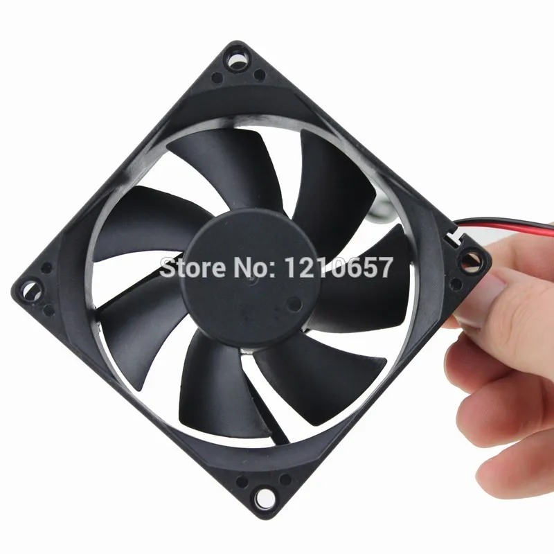 5 шт. GDT 8025s 80 мм 80x80x25 2Pin 12 В DC Охлаждающий радиатор вентилятор 0.45A|heatsink material|heatsink