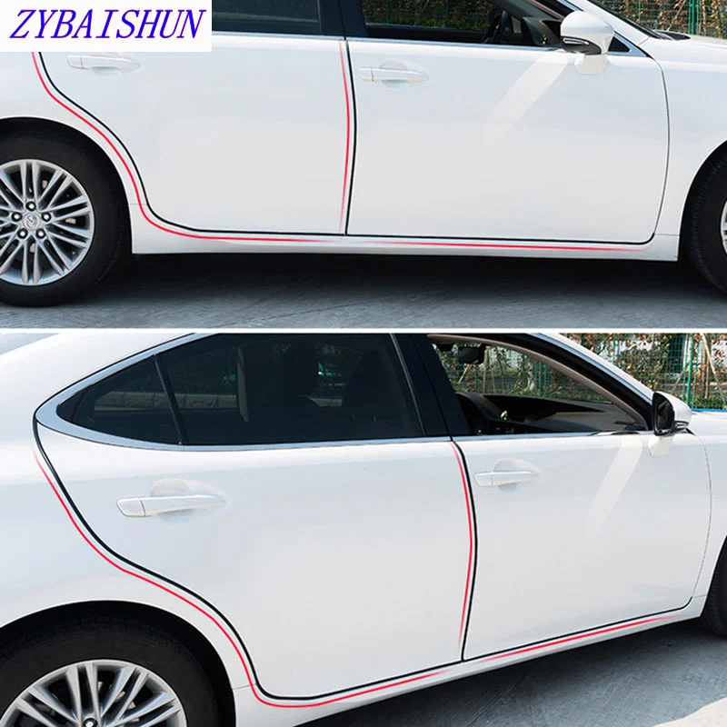 5 м Противоскользящая полоса защиты двери ленты резиновые края ворота замки