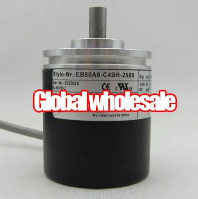 1pcs EB50A8-C4BR-2500 encoder for Elco / 2500P/R rotary shaft diameter 8mm weighing machine | Электронные компоненты и