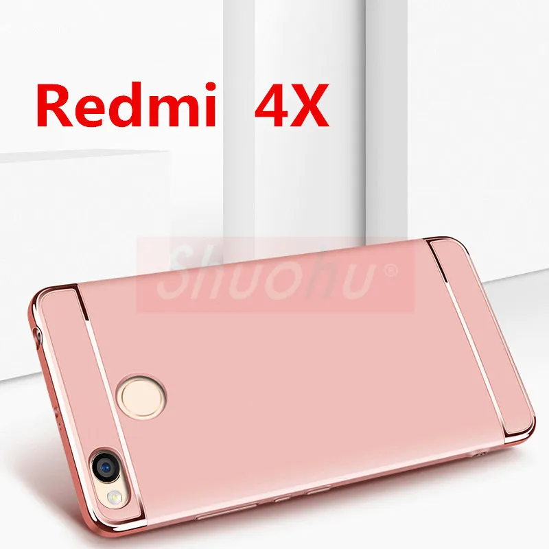 Shuohu Роскошные Телефонные чехлы для Xiaomi Redmi Note 4 4x32 ГБ 64 Футляр ударопрочный PC