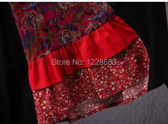 Горячая Распродажа на новый год длинная юбка для танца живота черного и красного