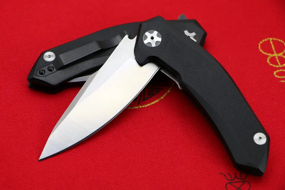 LOVOCOO высокое качество ZT0095 Флиппер складной нож 9CR18MOV лезвие G10 ручка Открытый Отдых Охота Карманные Ножи EDC инструменты