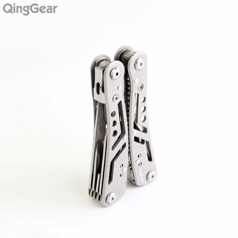 QingGear Мульти плоскогубцы; Набор инструментов нож отвертка открывашка для жестяных бутылок напильник