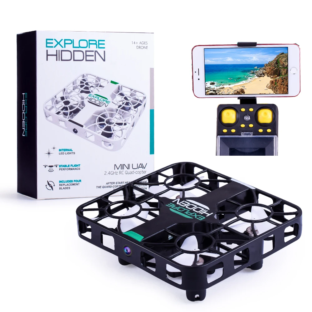 EBOYU QS003 wi fi FPV 2 4G 6 осевой гироскоп 3D флип 0.3MP HD камера крепкая конструкция