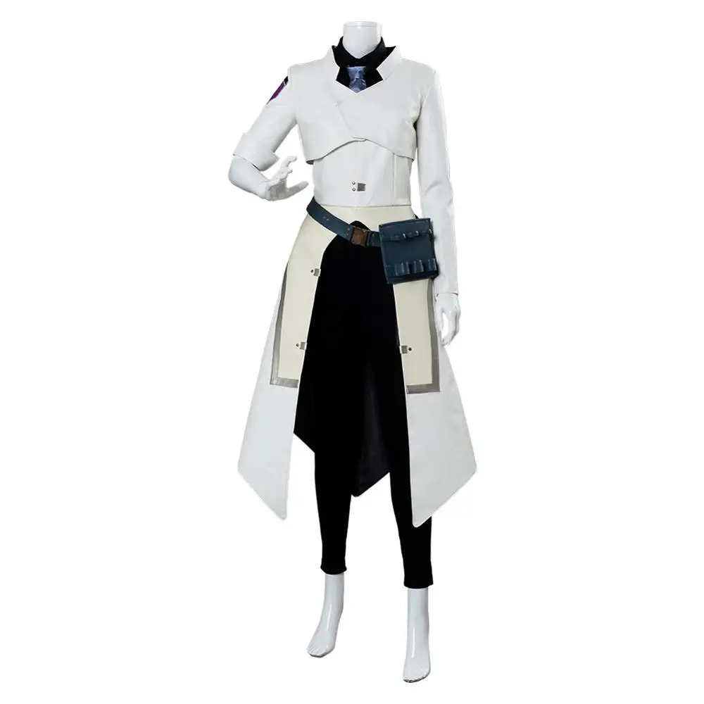 

Game OW Moira O'Deorain Scientist Skin Cosplay Costume Adult Men Women Full Set Custom made Halloween Party Cosplay Dress