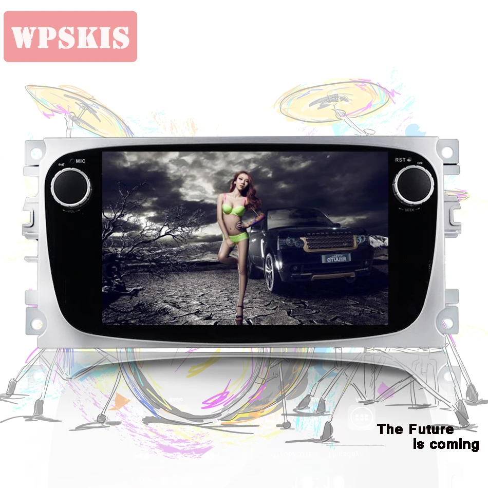 2 Din 7 дюймов Автомобильный dvd плеер для FORD Mondeo S MAX C max FOCUS 2008 2011 с 3/4G радио GPS