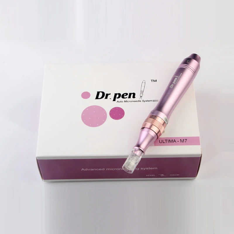 Перезаряжаемая ручка для дермы Dr. Pen M7-W авто микроиглы ручка штык прот иглы картриджи ручка беспроводной электрический Дерма штамп