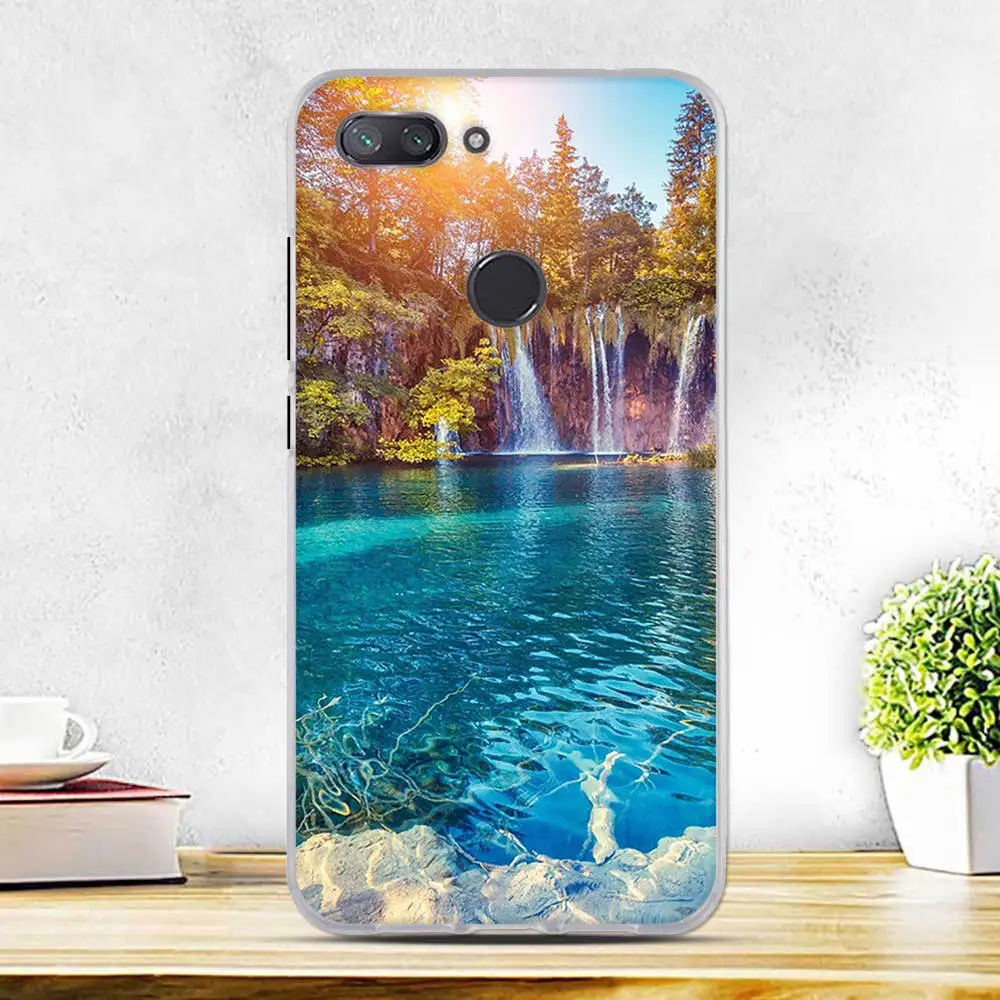 17 6,26 ''для Xiaomi mi 8 Lite чехол, Мягкая силиконовая задняя крышка для Xiaomi mi 8 Youth Cover для Xio mi 8 Lite Fundas Capa mi 8X Coque - Цвет: 17