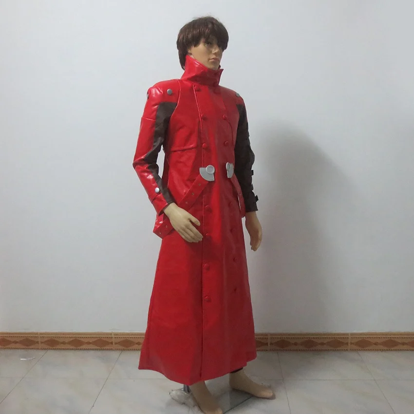 Красный тригун Vash The Stampede костюм для косплея