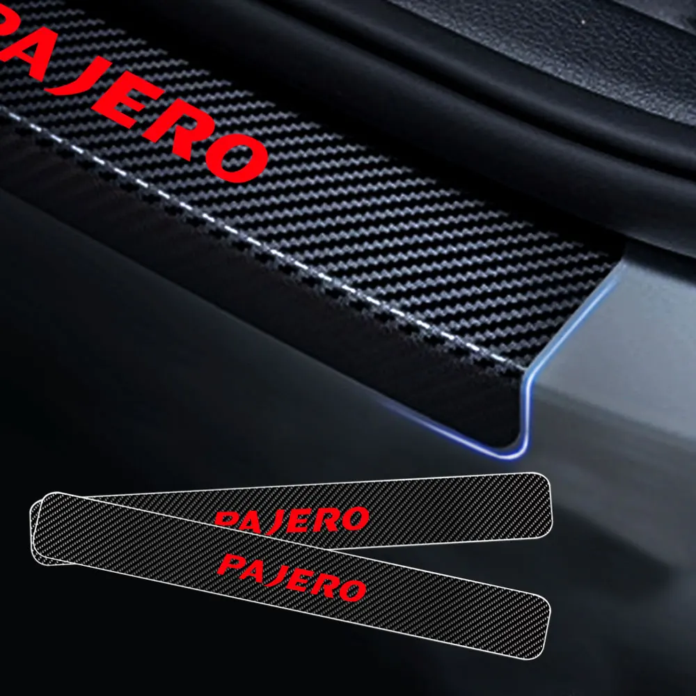 4 шт. для Mitsubishi Pajero L200 автомобильная дверная пластина Накладка на порог