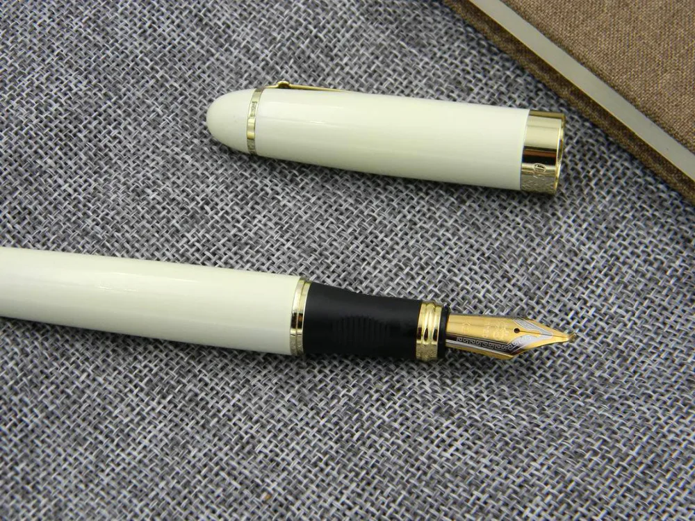 JINHAO X450 металлическая Золотая Подарочная иридиевая 1,0 мм Классическая авторучка