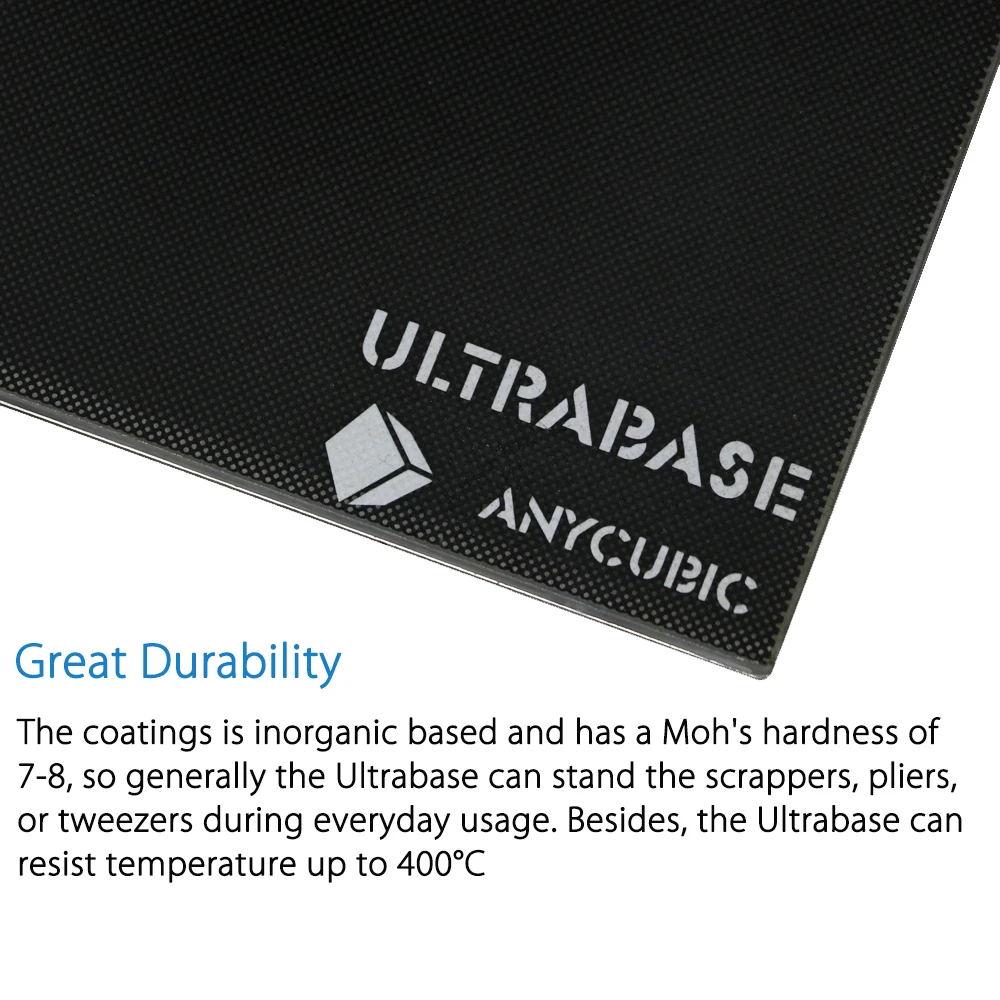 310*310mm Ultrabase 3D Printer Platform Heated Bed Build Surface Glass plate 310x310x4mm for Ancyubic cr10 MK2 MK3 Hot bed | Компьютеры и