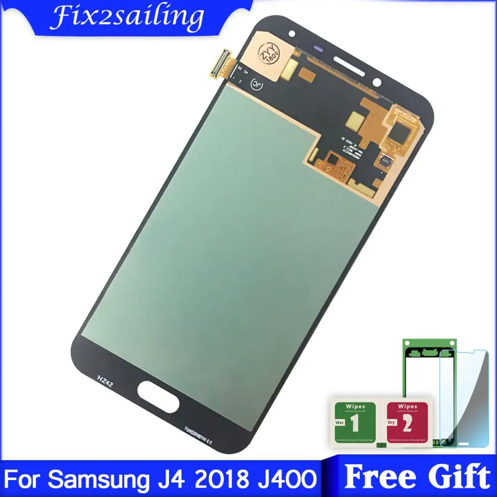 ЖК дисплейный AMOLED модуль дисплей дигитайзер сенсорного экрана для Samsung Galaxy J4 J400
