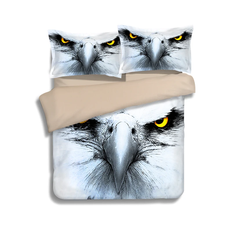 Бесплатная доставка через UPS 3d bird eagle/hawk/vulture/owl 3 шт./4 шт. шлифовальное постельное