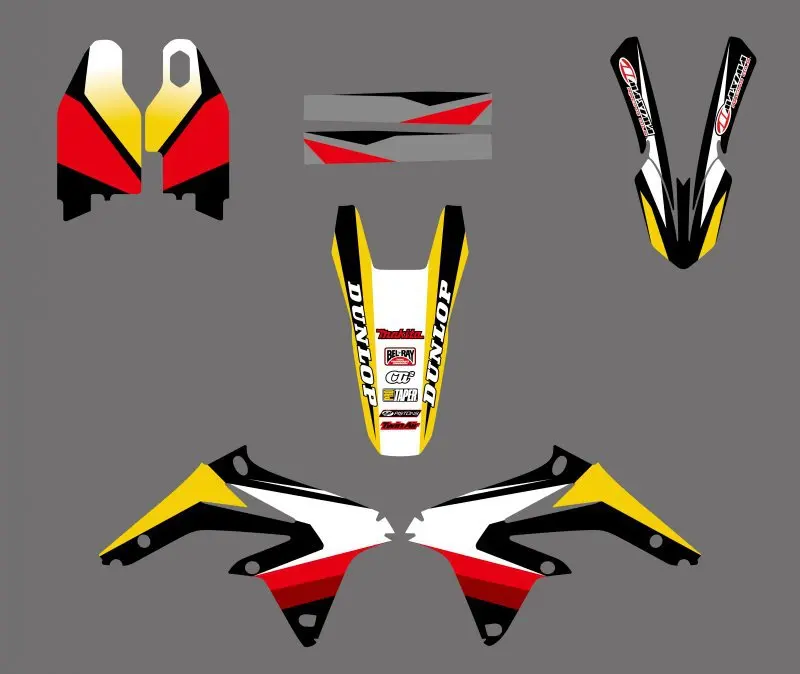 0148 NEW TEAM DECALS STICKERS GraphicS For Suzuki RMZ450 RMZ 450 2008 2009 2010 2011 2012 2013 2014 RM-Z | Автомобили и мотоциклы