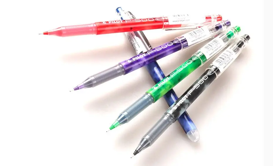 Ручки Pilot с использованием тонких игл Наконечник Ручка гелевыми чернилами P 500 0 5