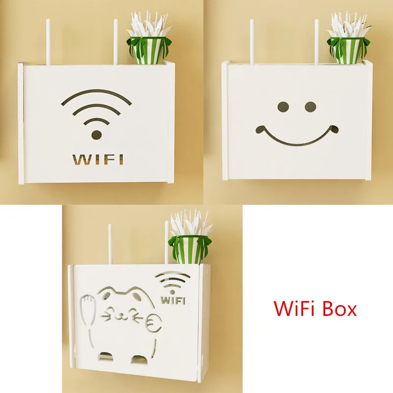 Модная многофункциональная полка с беспроводным Wi Fi|Коробки и ящики для