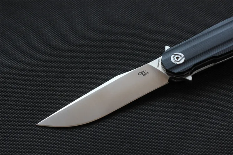 CH3505 Новый G10 складной нож D2 лезвие шарикоподшипник G0 + стальная ручка Походный
