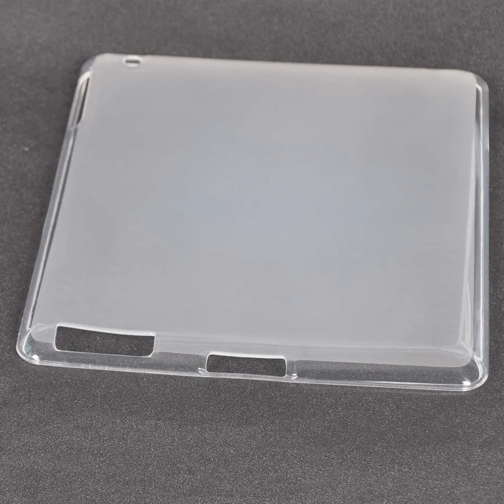 Мягкая полупрозрачная задняя крышка из ТПУ для Apple IPad 2 3 4 Чехол Funda 5 Air 9 7 дюймов