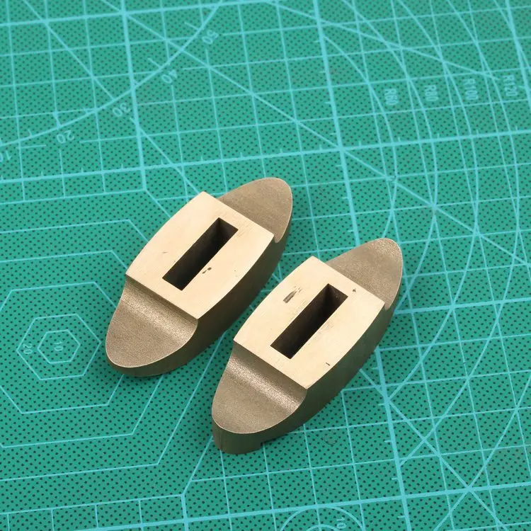 Латунный наручник DIY ручка ножа латунный предохранитель 4 размера дизайн Большой предохранитель