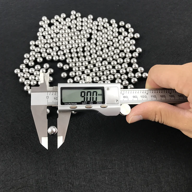 100 шт. снаряд 9 мм стальные шарики лук профессиональные патроны для рогатки на