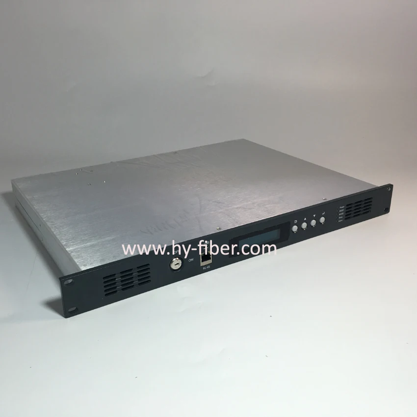 CATV 1310nm Fiber Optical Transmitter Power 30mW(14.5dBm) SC/APC Port Dual Supply HY-21-13T30 | Мобильные телефоны и