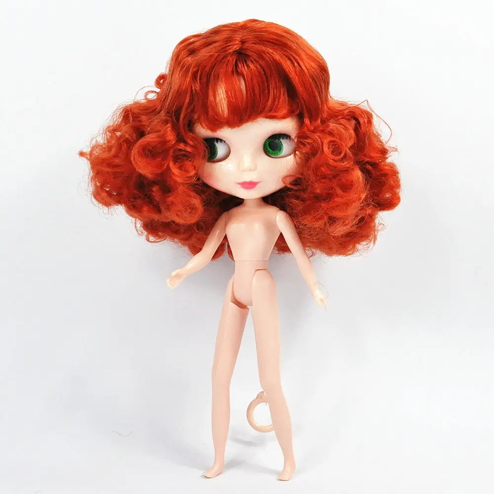 Шарнирные подвижные куклы Blyth, волосы, сделай сам, обнаженные игрушки BJD, модные куклы Blyth, подходят для переодевания, изменения макияжа, рождественский подарок для девочки