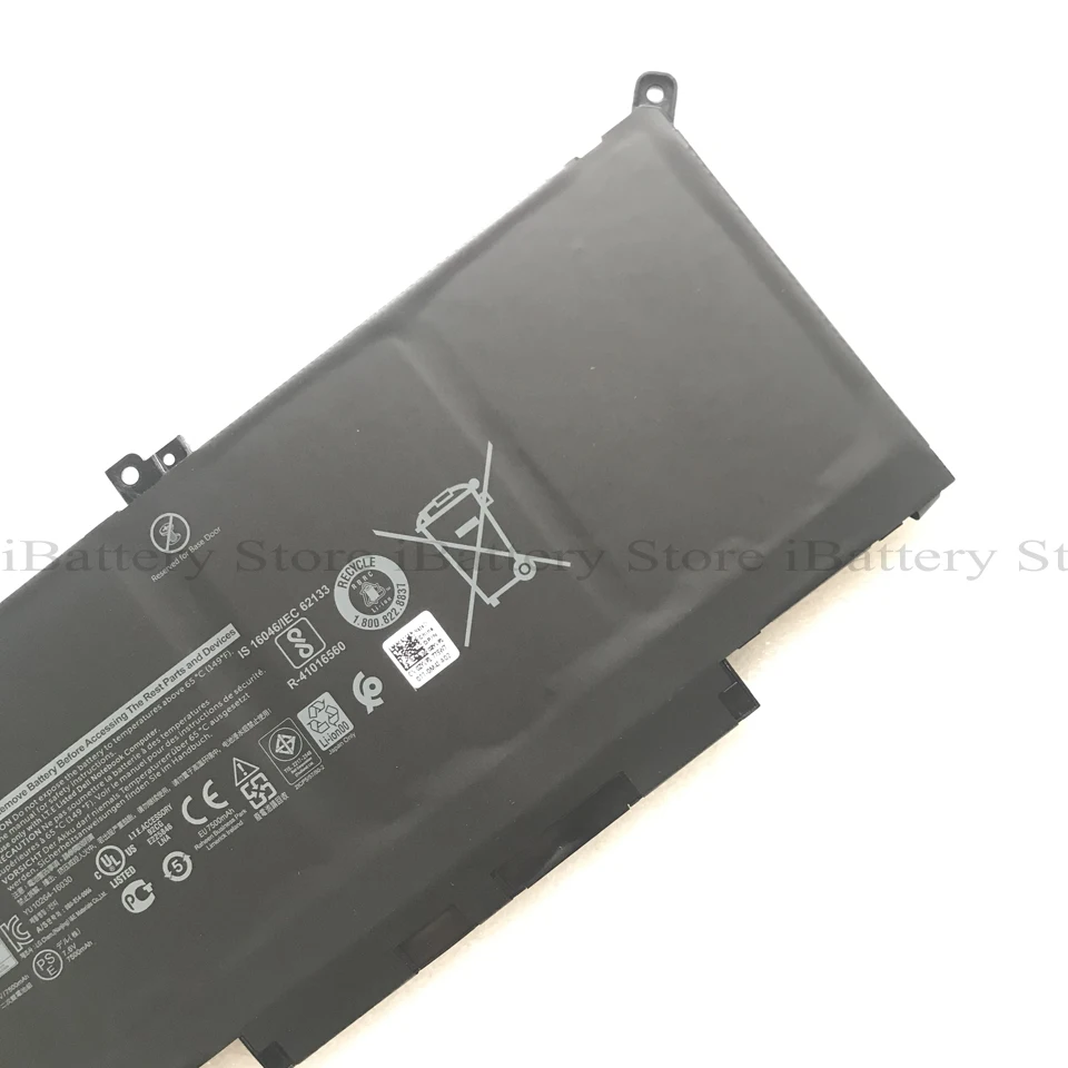 Genuine F3YGT Laptop Battery for Dell Latitude 12 7000 E7280 E7290 E7380 E7390 E7480 E7490 2X39G 7.6V 60WH | Компьютеры и офис