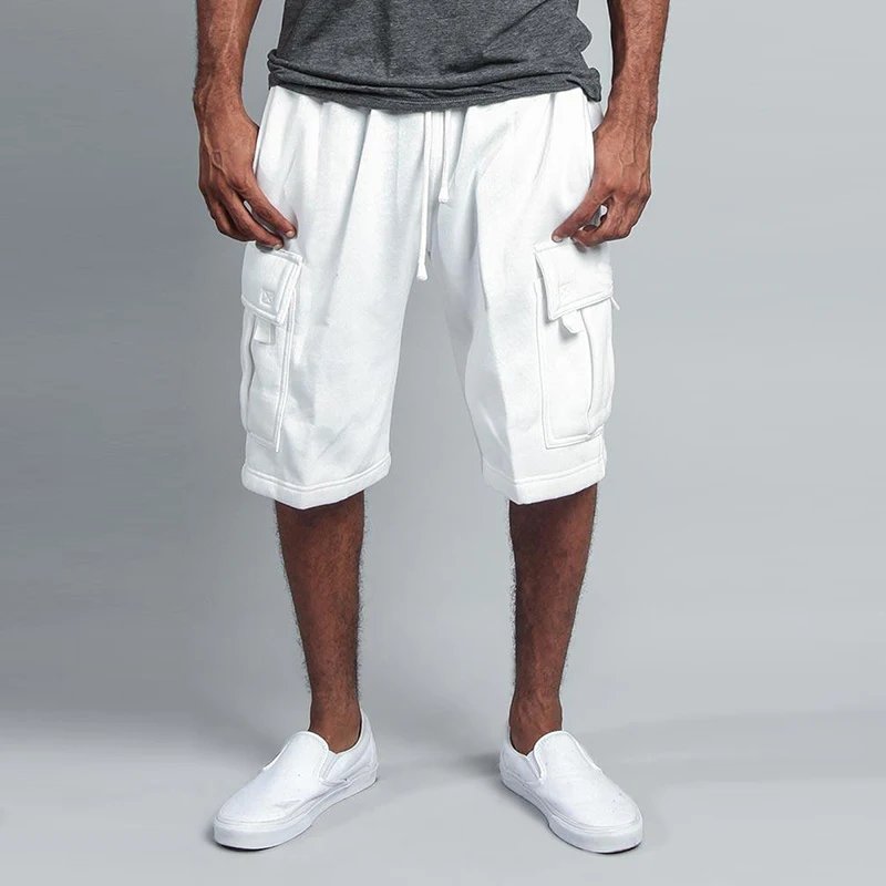 Модные мужские шорты летние мягкие тонкие дышащие повседневные удобные плюс