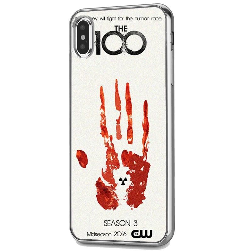 Горячая продажа ТВ шоу 100 серия Мягкий ТПУ чехол для телефона iPhone 4S 5S SE 5C 6 6s 7Plus 8 8plus