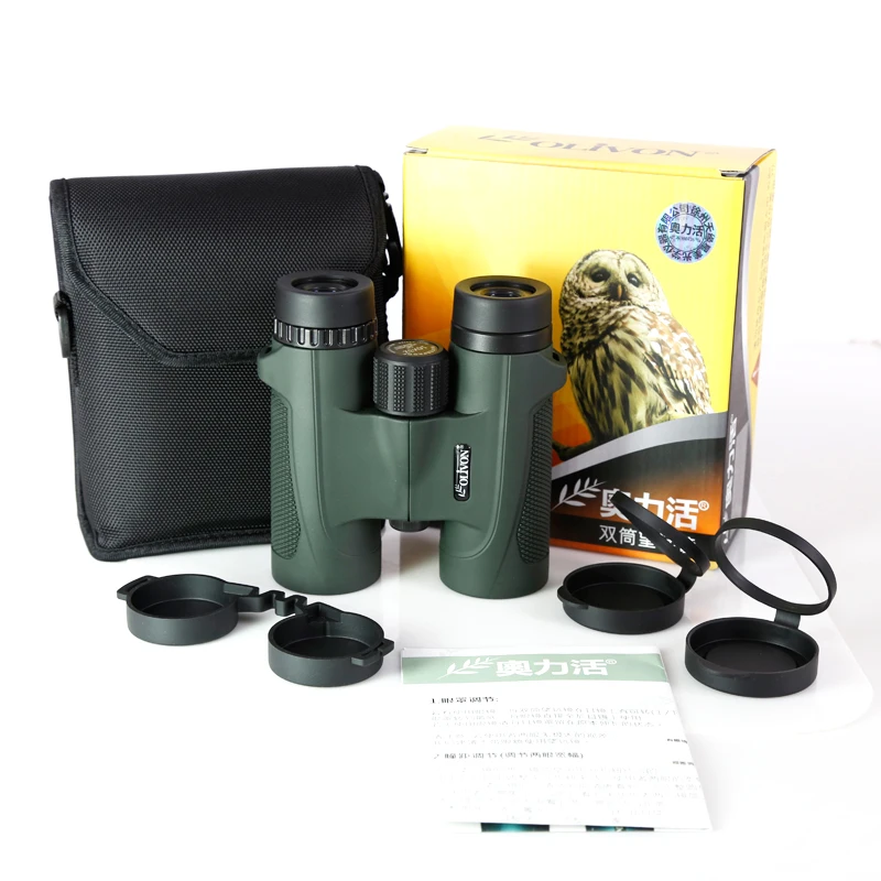 OLiVON Northeast tiger series 8*32 или 10*32 или 12*32 бинокль HD Профессиональный бинокулярный телескоп для взрослых или детей