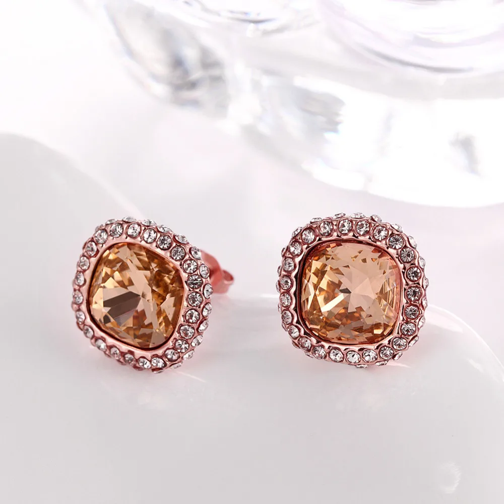 Мода Модный австрийский хрусталь горный квадратной формы геометрический