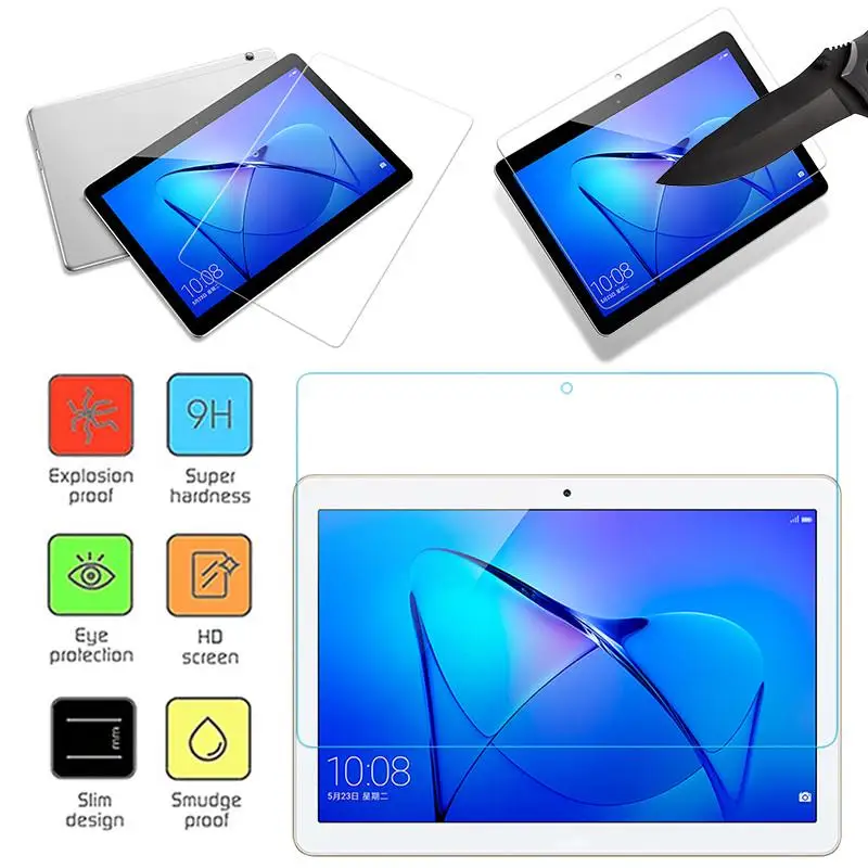 Защитное стекло для Huawei Mediapad T3 10 9 6 закаленное 7 8 T 3 4G Wifi защитная пленка экрана
