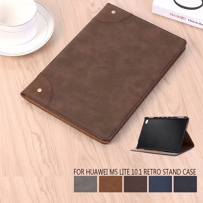 Чехол из искусственной кожи для Huawei MediaPad M5 Lite BAH2 L09 W19 10 1 дюймов чехол подставка